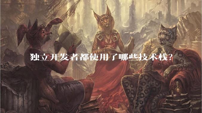 独立开发者都使用了哪些技术栈？