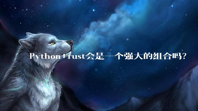 Python+rust会是一个强大的组合吗？